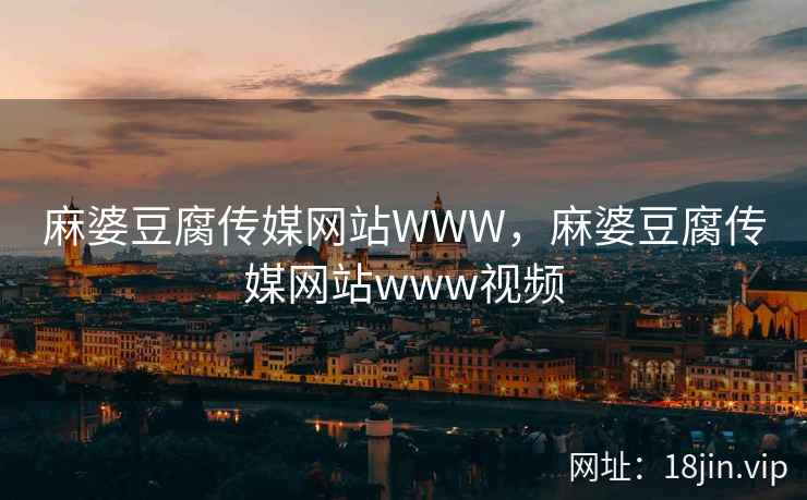 麻婆豆腐传媒网站WWW，麻婆豆腐传媒网站www视频