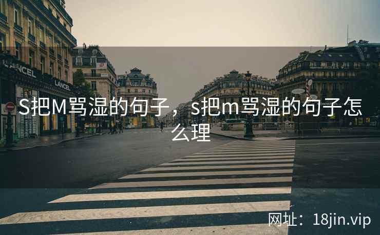 S把M骂湿的句子，s把m骂湿的句子怎么理
